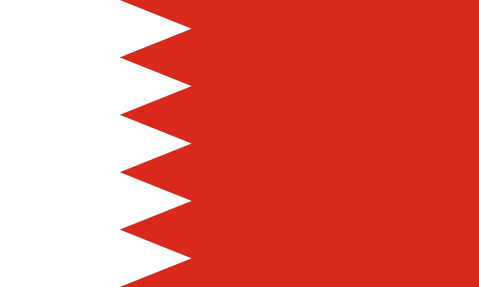 Flagge Bahrains | Welt-Flaggen.de