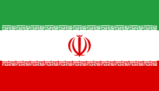 Flagge des Iran